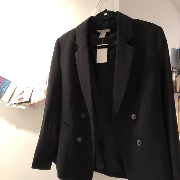 Cross-button Blazer - Picture 5 of 5